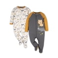 thumbnail image 1 of Gerber Baby Boy Sleep N Play, 2-Pack, Sizes Newborn - 3/6 Months, 1 of 10