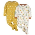 thumbnail image 1 of Gerber Baby Boy Sleep 'N Plays, 2 Pack, Preemie - 6-9 Months, 1 of 8