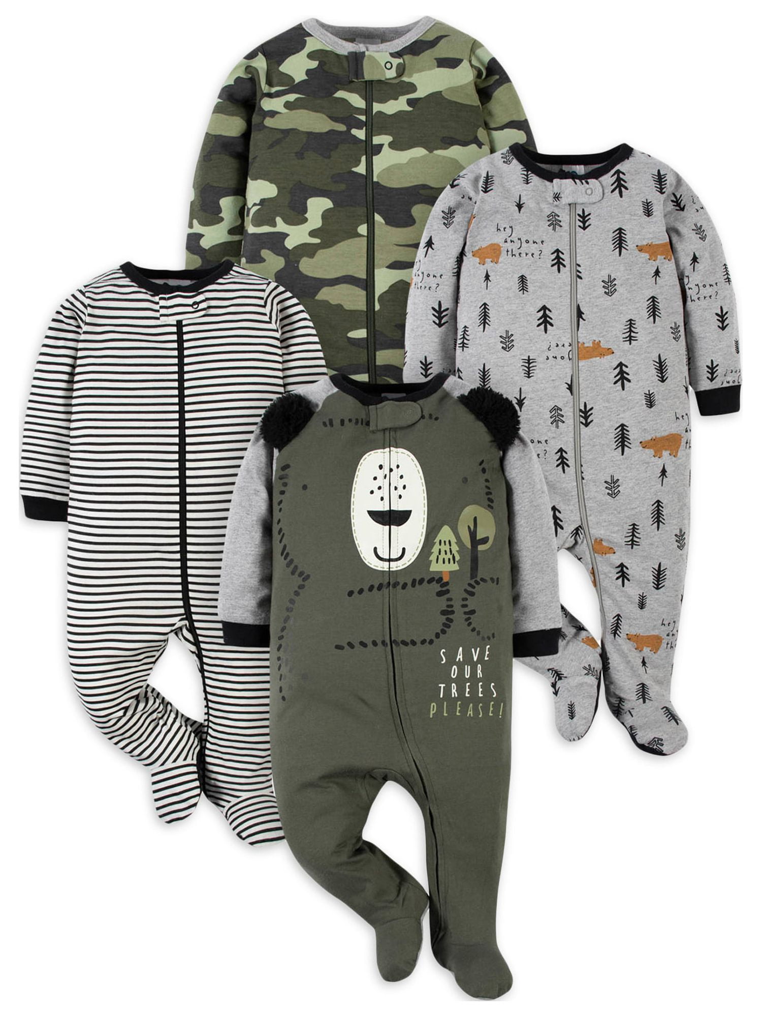 Gerber footie pajamas shop