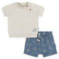 thumbnail image 1 of Gerber Baby Boy T-Shirt and Short Set, 2-Piece, Sizes Newborn - 24 Months, 1 of 8