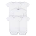 thumbnail image 1 of Gerber Baby Boy or Girl Gender Neutral Onesies Brand Premium Cotton Interlock Bodysuits, 5-Pack, 1 of 7