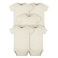 thumbnail image 1 of Gerber Baby Boy or Girl Gender Neutral Onesies Brand Premium Cotton Interlock Bodysuits, 5-Pack, 1 of 10