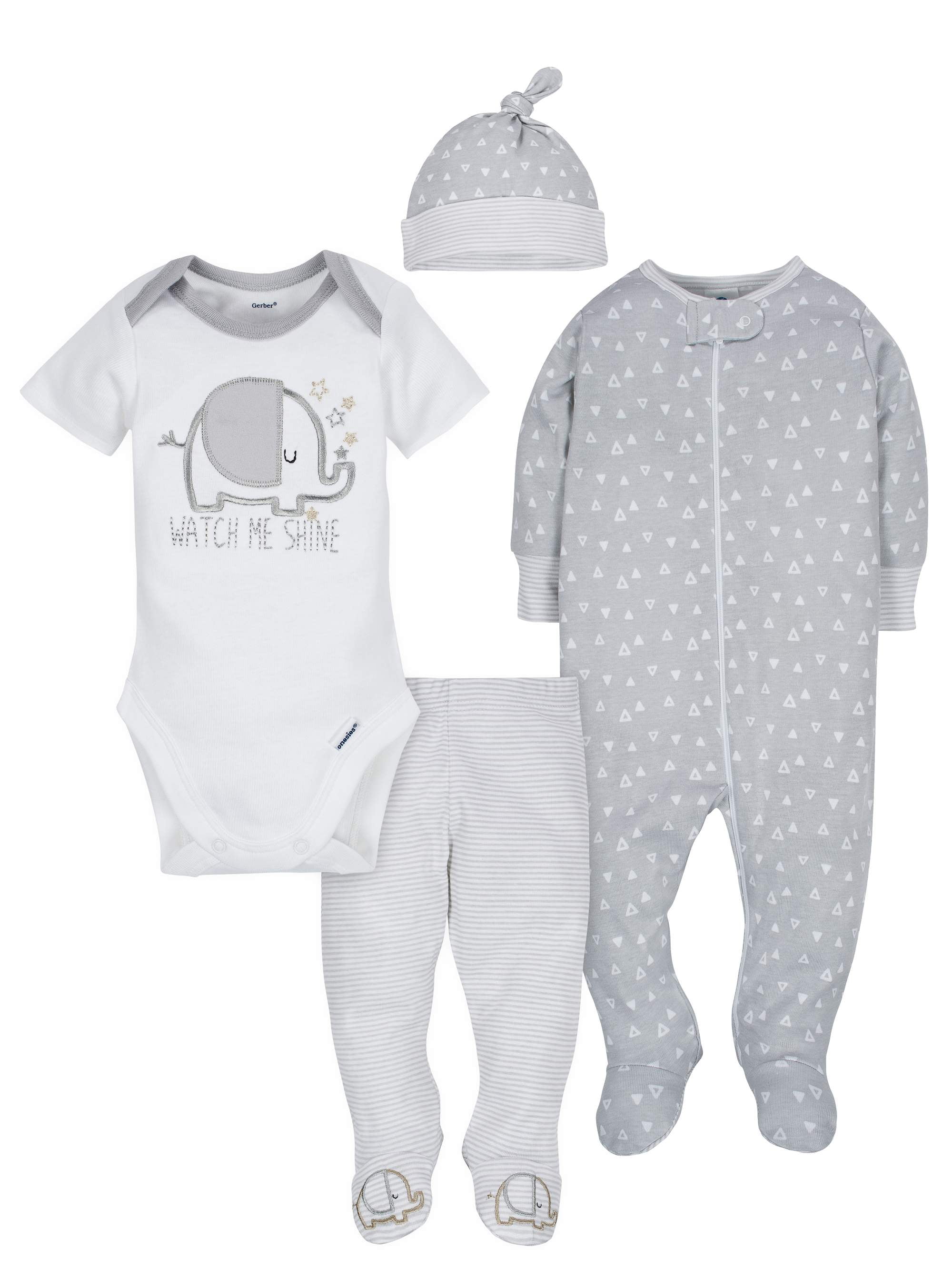 Gerber Baby Boy or Girl Gender Neutral Outfit Take Me Home Outfit ...
