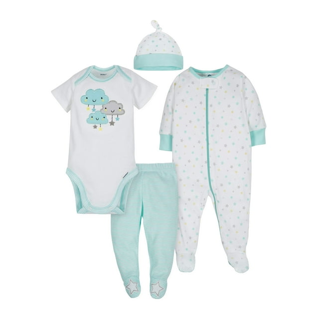 Gerber Baby Boy or Girl Gender Neutral Outfit Take Me Home Outfit ...