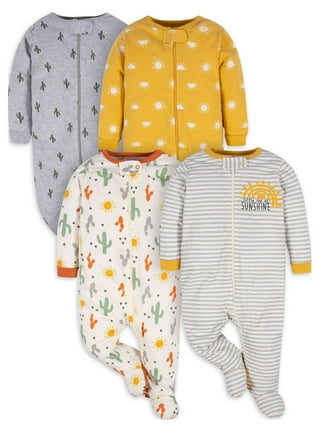 Gender Neutral Baby Nightgowns in Gender Neutral Baby Pajamas Yellow Walmart
