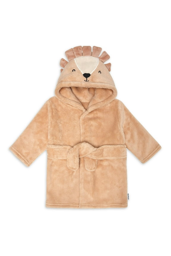 Baby Boy or Girl Unisex Hooded Bathrobe, Sizes Newborn-9M