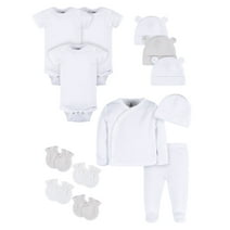 Gerber Baby Boy or Girl Unisex Shower Gift Set, 13-Piece, Sizes Newborn - 0/3 Months
