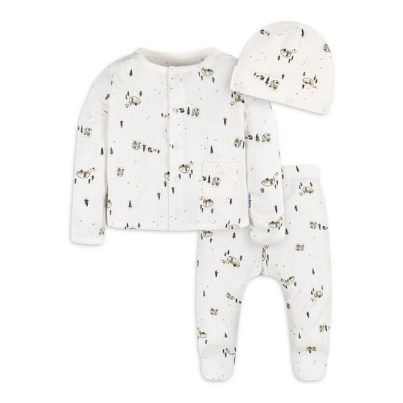 Gerber Baby Unisex Take Me Home Set, 3-Piece, Sizes Preemie - 3/6 Months