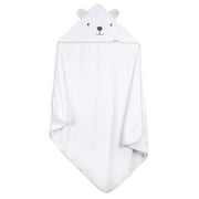 Gerber Baby Boy or Girl Unisex White Hooded Towel, One Size