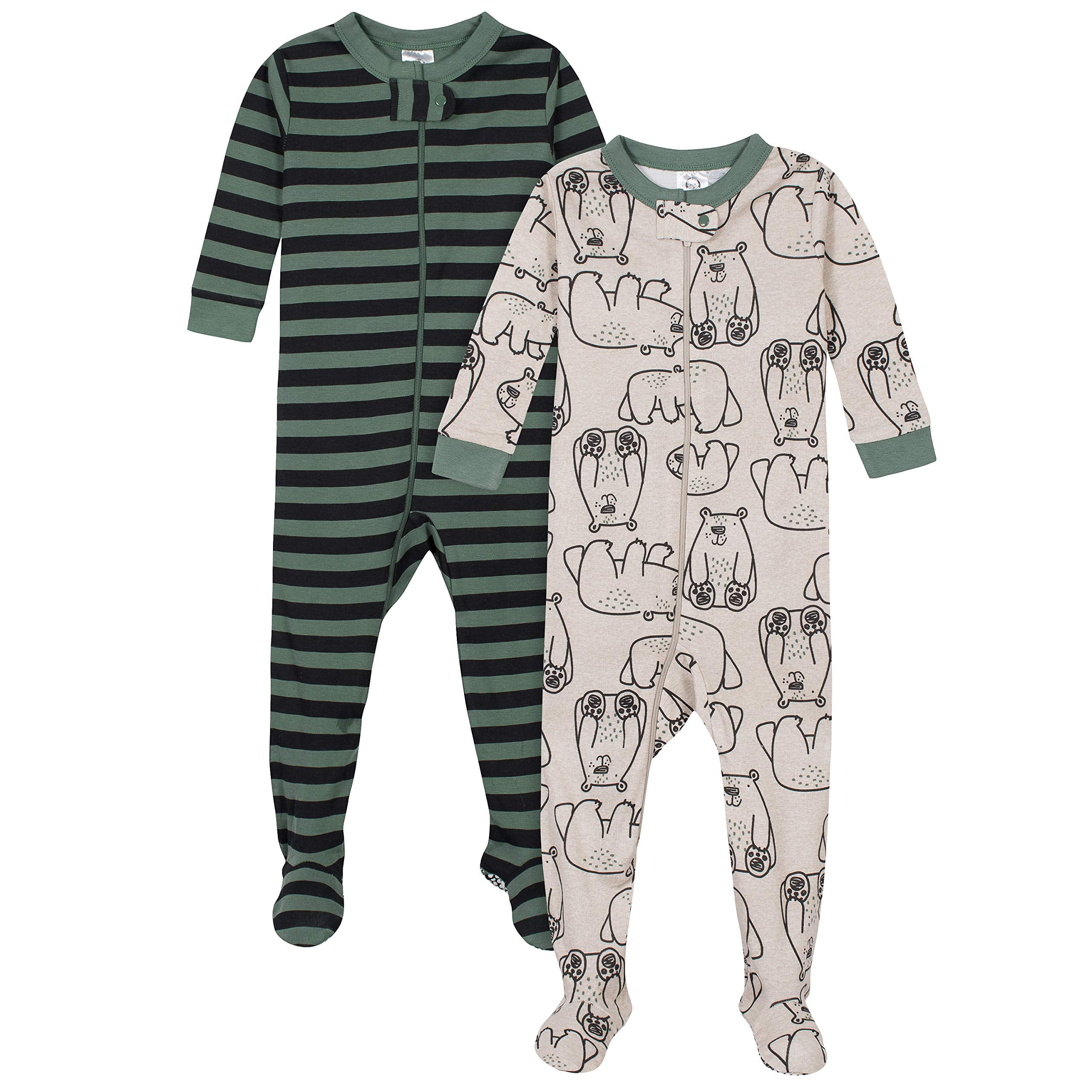Gerber footed pajamas 12 months deals