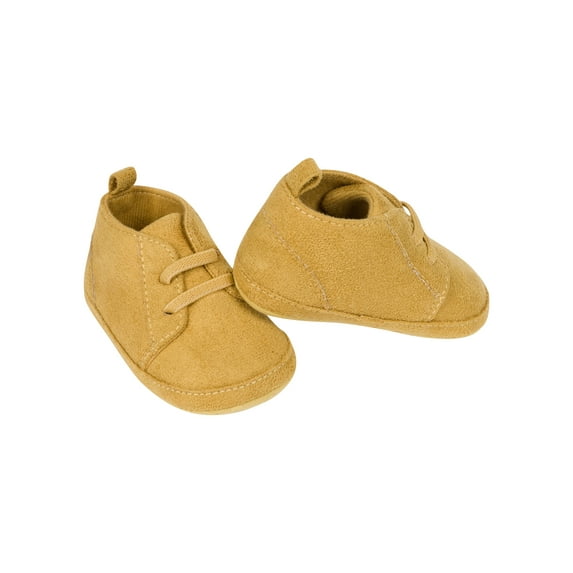 Gerber Baby Boys Faux Suede High Top Shoes, (0/3Months to 6/9 Months)