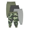 thumbnail image 1 of Gerber Baby Boys Fleece Pants, 4-Pack, (Newborn - 24 Months), 1 of 7