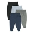 thumbnail image 1 of Gerber Baby Boys Fleece Pants, 4-Pack, (Newborn - 24 Months), 1 of 7