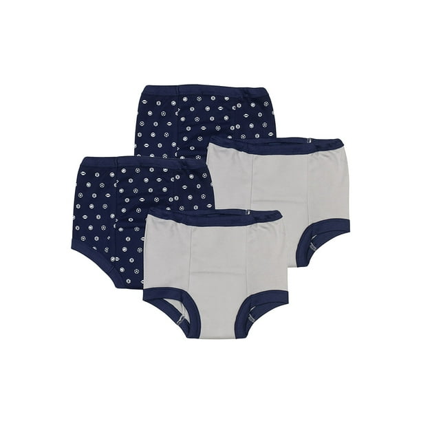 Gerber Baby Boys Reusable Training Pants Bundle, Sports, 4Pack