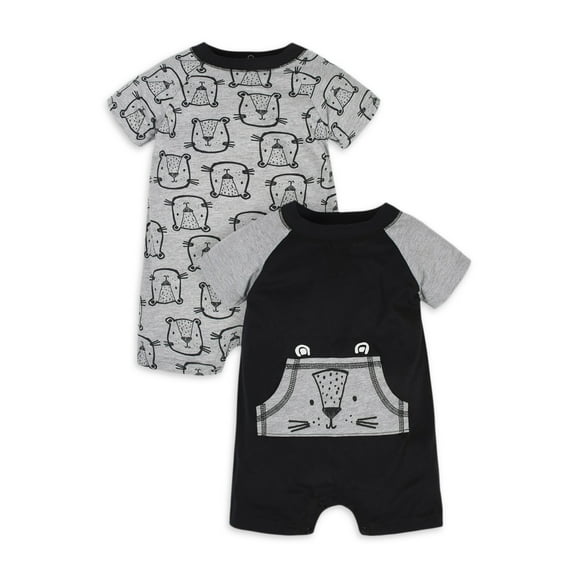 Gerber Baby Boys Rompers, 2-Pack