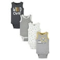 thumbnail image 1 of Gerber Baby Boys Tank Onesies Brand Bodysuits, 4-Pack, 1 of 10