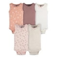 thumbnail image 1 of Gerber Baby Boys or Girls Casual Sleeveless Bodysuits, 5-Pack, Sizes 0/3 Months- 24 Months, 1 of 7