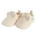 thumbnail image 1 of Gerber Baby Gender Neutral Plush Bootie with Ears, Sizes 0/3 Months - 6/9 Months, 1 of 8