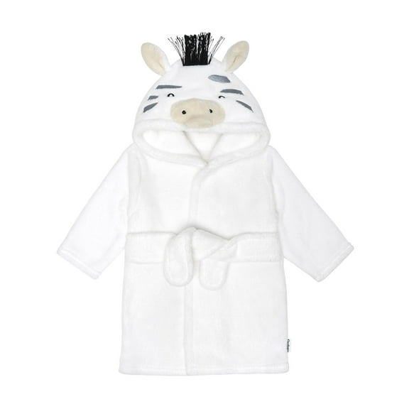 Gerber Baby Neutral Robe, Grey Zebra
