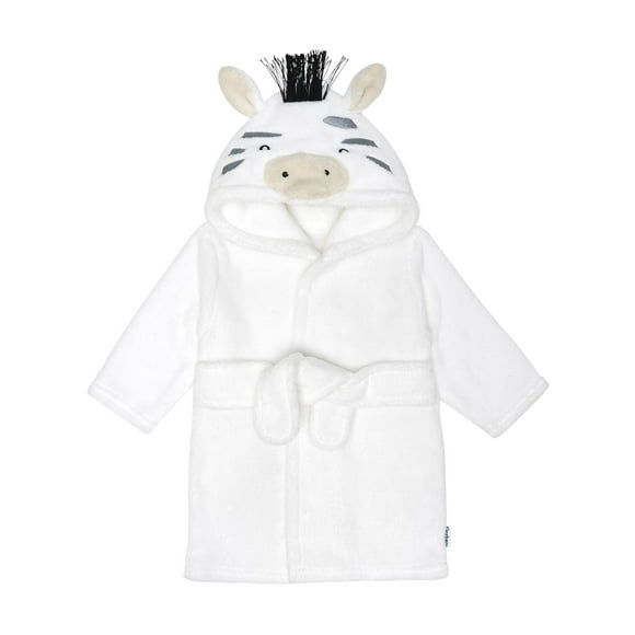 Gerber Baby Neutral Robe, Grey Zebra