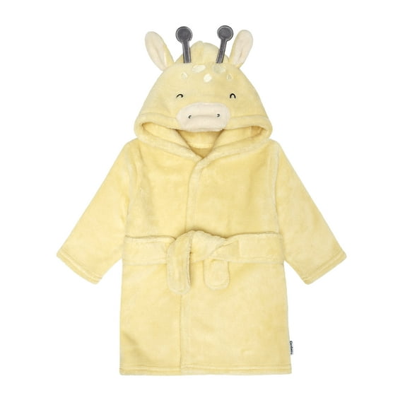 Gerber Baby Neutral Robe, Yellow Giraffe