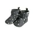 thumbnail image 1 of Gerber Gender Neutral Soft Booties with Hook & Loop, Sizes 0/3 Months - 6/9 Months, 1 of 8