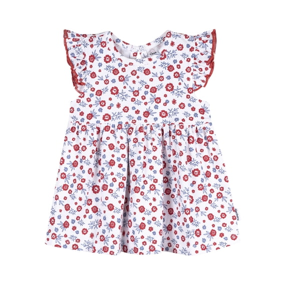 Gerber Baby Girl 1pc Dress, Size (0-24 Months)