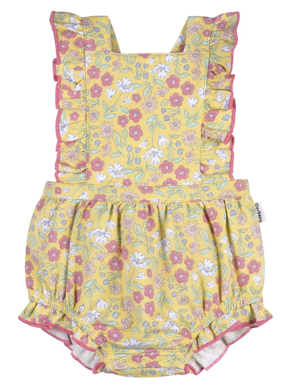 Baby Girl 1pc Romper, Sizes (0-3 Months to 24 Months)