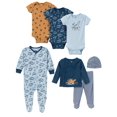 thumbnail image 1 of Gerber Baby Girl 7-Piece Gift Set, Sizes Newborn - 3/6 Months, 1 of 18