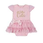 Gerber Baby Girl Bodysuit with Tutu Skirt