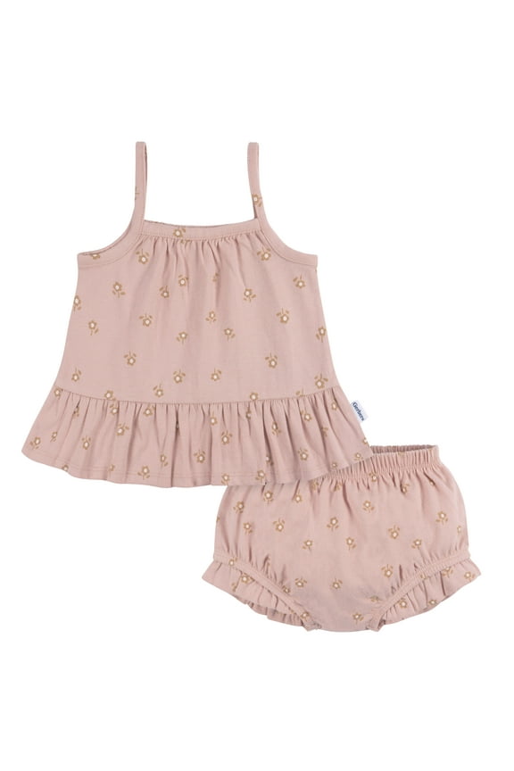 Baby Girl Dress and Diaper Cover Set, 2-Piece, Sizes Newborn - 24 Months