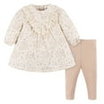 thumbnail image 1 of Gerber Baby Girl Dress and Legging Outfit Set, 2-Piece, Sizes 0/3 Months - 24 Months, 1 of 8