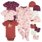 Gerber Baby Girl Layette Bundle, 12-Piece, Newborn - 6/9M