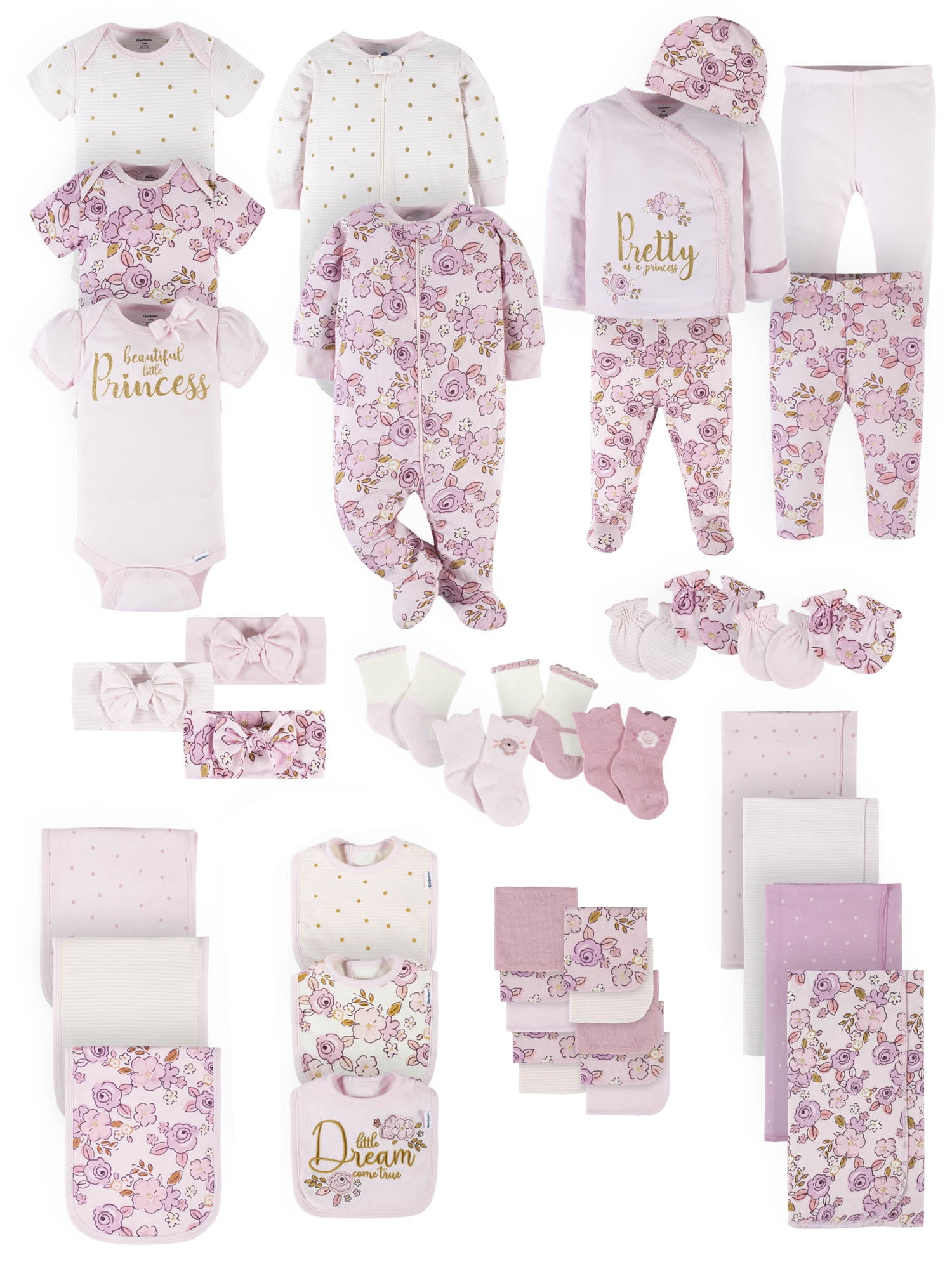 Baby girl store gift set clothes