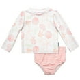 thumbnail image 1 of Gerber Baby Girl Rashguard Set, 2-Piece, Sizes 0-3 Months - 5T, 1 of 8