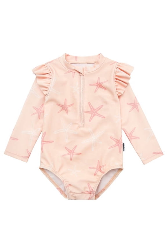 Baby Girl Rashguard, Sizes 0-3 Months - 24 Months