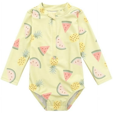 Gerber Baby Girl Rashguard, Sizes 0-3 Months - 24 Months