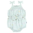 thumbnail image 1 of Gerber Baby Girl Romper with Bow, Sizes Newborn - 24 Months, 1 of 8