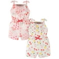 thumbnail image 1 of Gerber Baby Girl Rompers, 2-Pack, (Newborn - 24 Months), 1 of 16