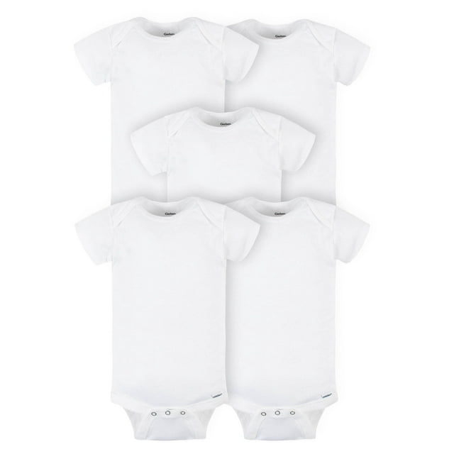 Gerber Baby Girl or Boy Gender Neutral Onesies Brand Cotton Rib ...