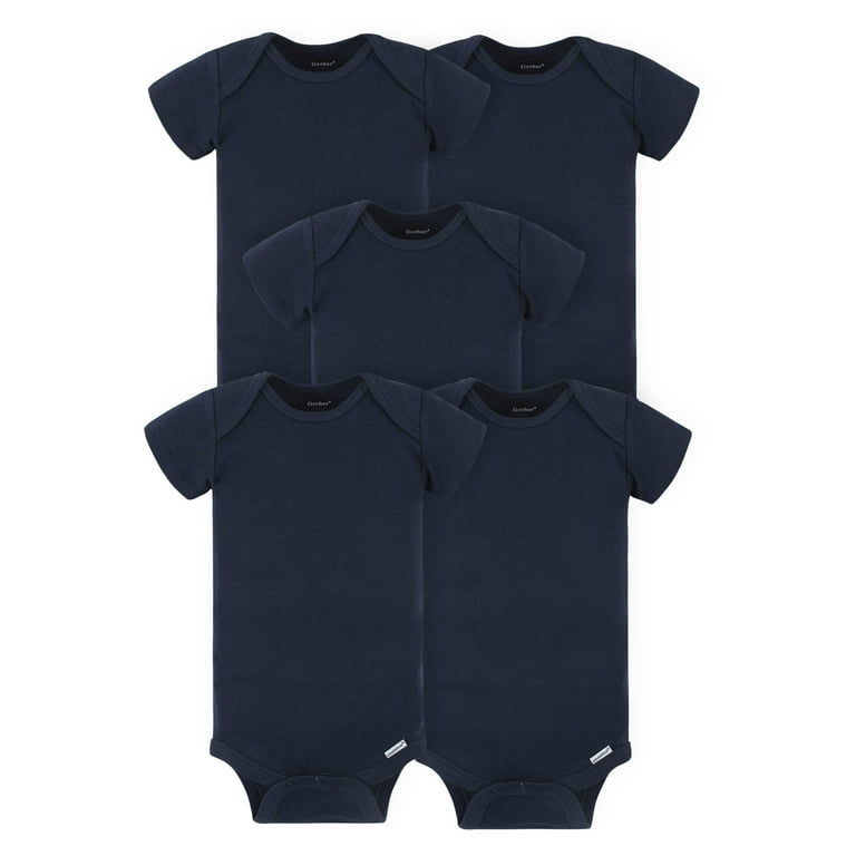 Gerber Baby Girl or Boy Gender Neutral Onesies Brand Cotton Rib