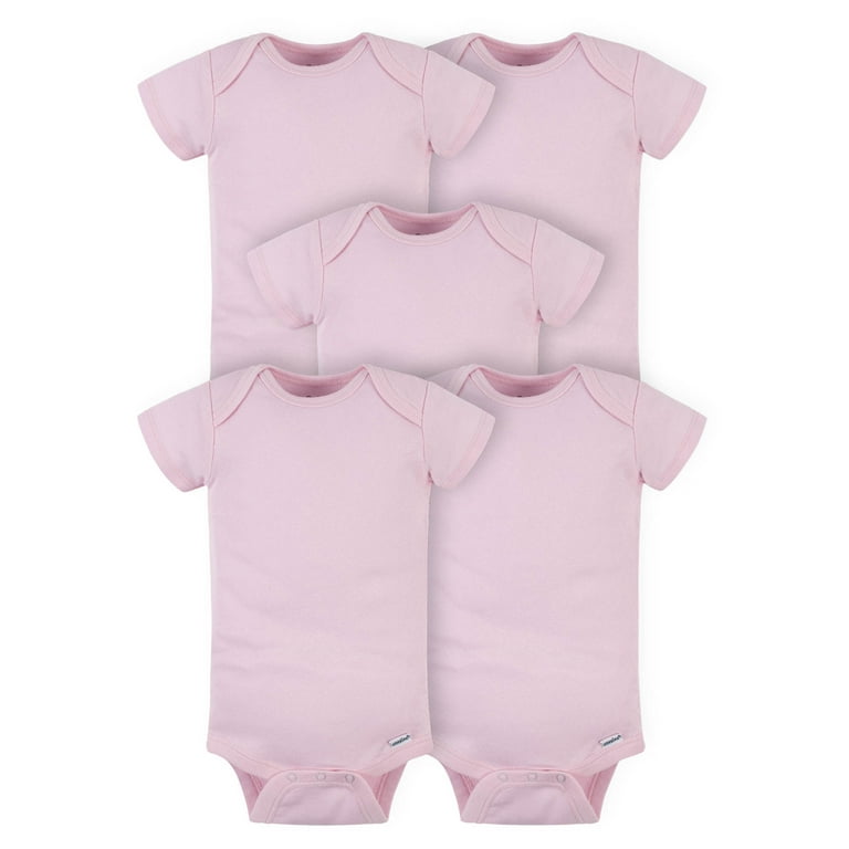 Gerber Baby Girl or Boy Gender Neutral Onesies Brand Cotton Rib