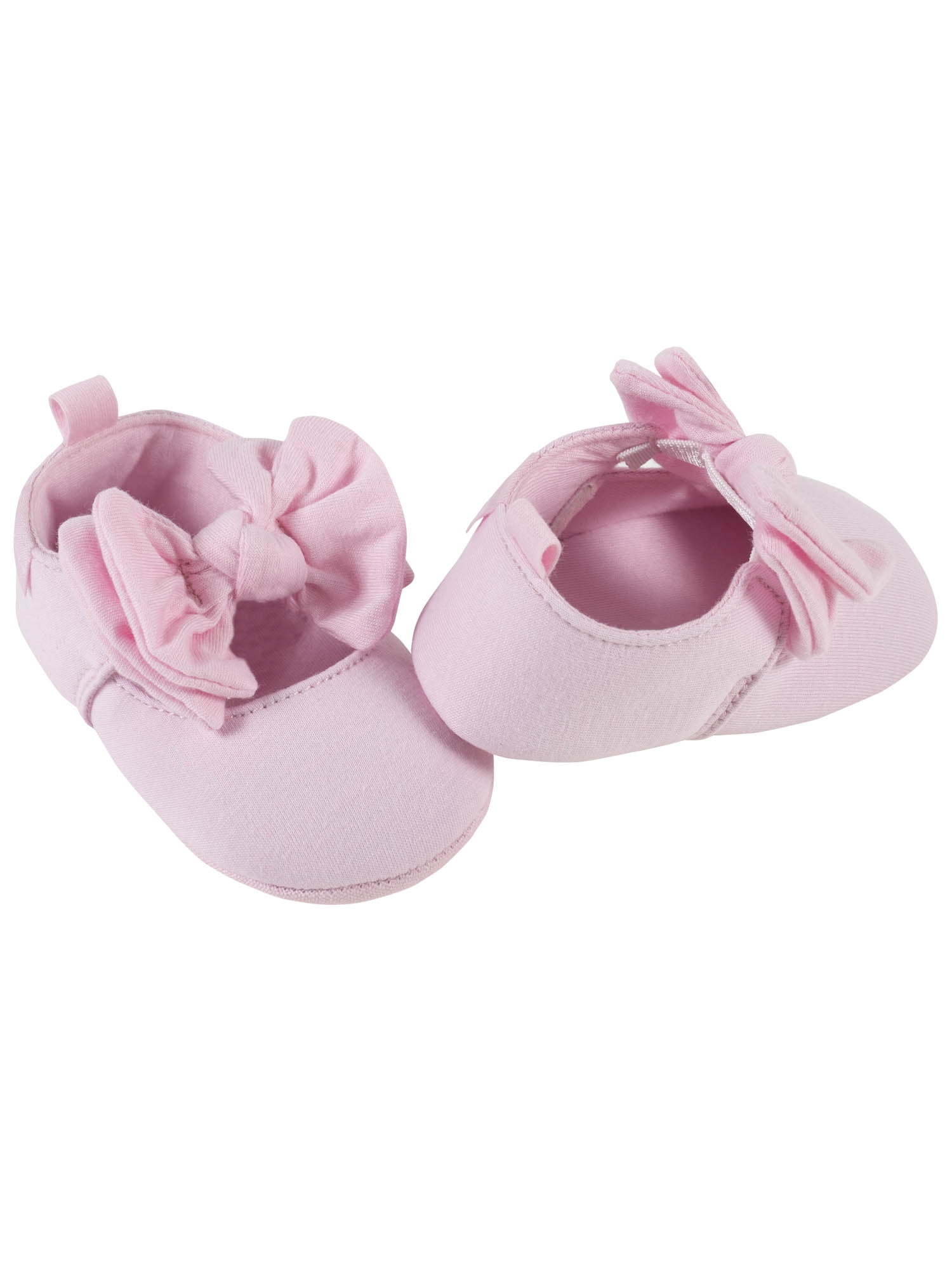 Gerber Baby Girls Soft Sole Shoes 0 3 Months to 6 9 Months Walmart