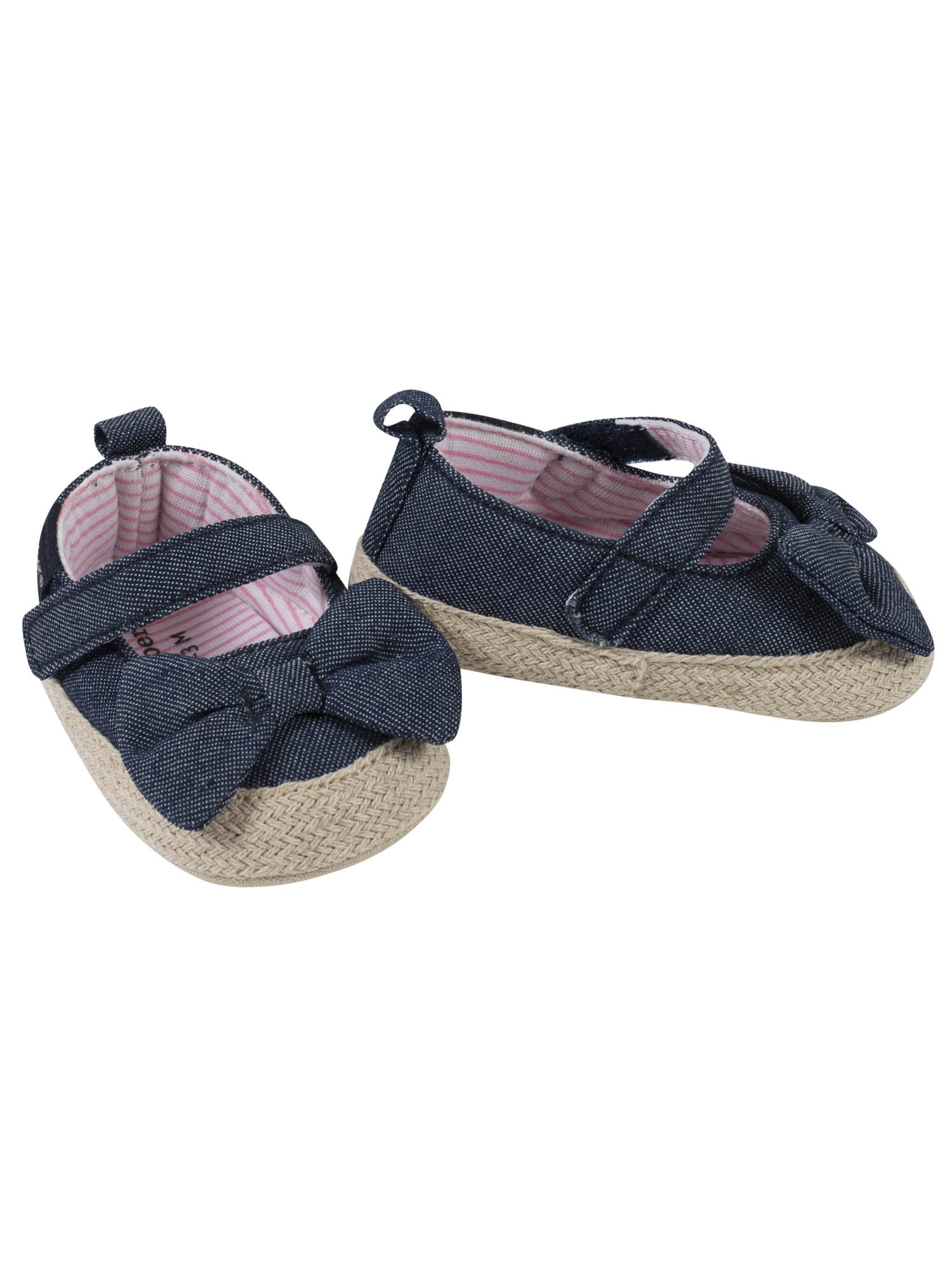 Gerber Baby Girls Soft Sole Shoes 0 3 Months to 6 9 Months