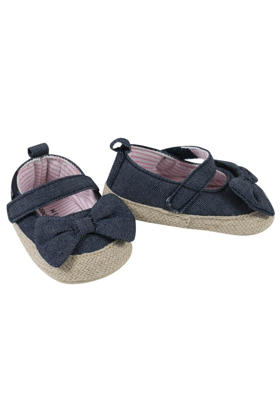 Baby Girls Soft Sole Shoes (0-3 Months to 6-9 Months)