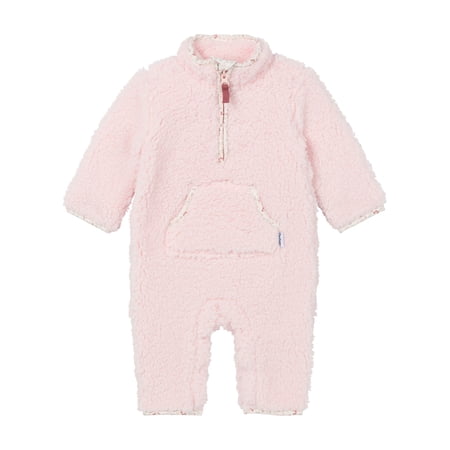 Gerber Baby NeutralLong Sleeve Fleece Romper, Sizes 0/3 Months - 24 Months
