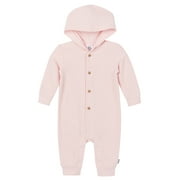 Gerber Baby Neutral Long Sleeve Hooded Romper, Sizes Newborn - 24 Months