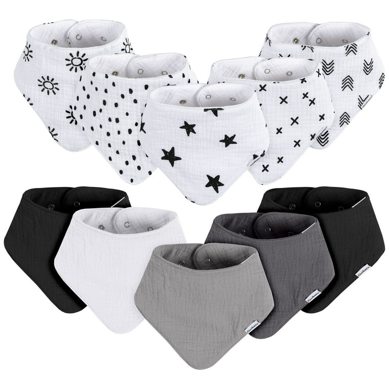 Gerber Bandana Bibs Baby Boy Gerber Baby Neutral Muslin Bandana