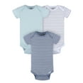 thumbnail image 1 of Gerber Baby Neutral Short Sleeve Onesies, 3-Pack, Sizes Newborn - 24 Months, 1 of 11