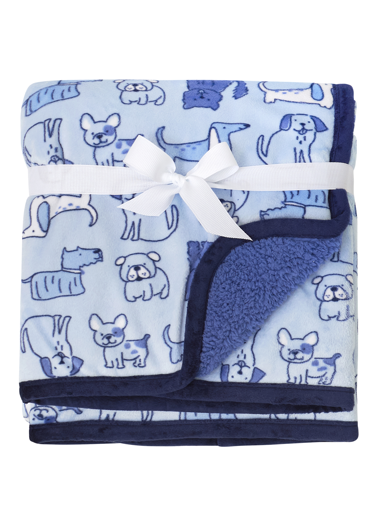 Hudson Baby Boys' Plush Blanket, 2Pack, Choose Your Color